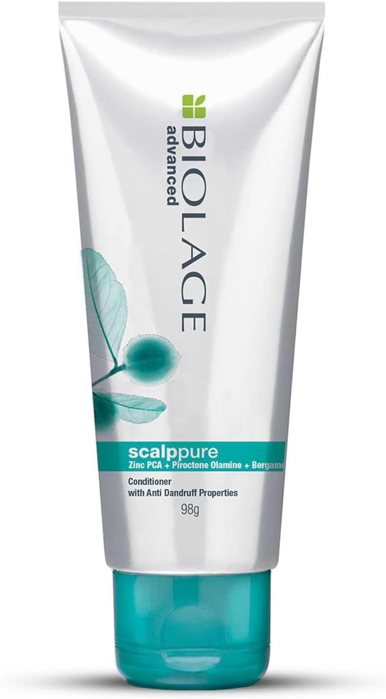 Professional Scalppure Anti-Dandruff Conditioner,Removes Visible Flakes from 1st Use,Enriched with Bergamot,Conditioner for Unisex,Deep Scalp Treatment,Cruelty-Free,98 gram For All Hair type