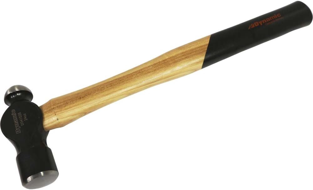 Dynamic Tools D041029 Ball Pein Hammer with Hickory Handle, 32 oz