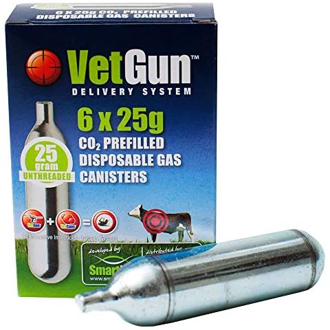 Agrilabs Vet Gun CO2 25gm 6 Pack 25GM Cover