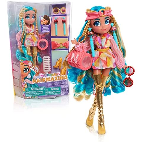 Hairdorables, Hairmazing HAG052 Model Doll Model 26 cm with Surprises, Series 3, with 1 Kaleidoscope Function Accessory, Noah Model, Toy for Children from 3 Years Cover