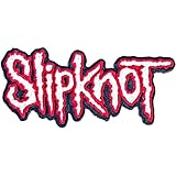  Slipknot - Cut-Out Logo Red Border [WOVEN PATCH]