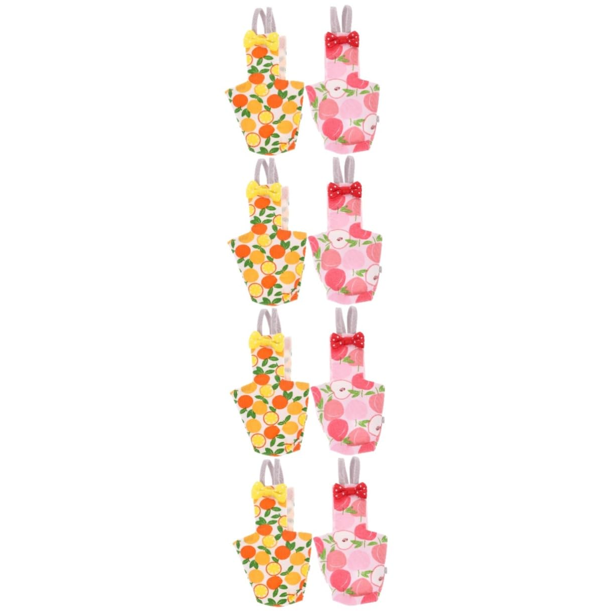 BESPORTBLE 8pezzi Pannolini Lavabili Per Uccelli Costume Elegante Per Pappagalli Vestito Traspirante Per Volatili Accessori Per Gabbie Di Parrocchetti Design Creativo e Attraente