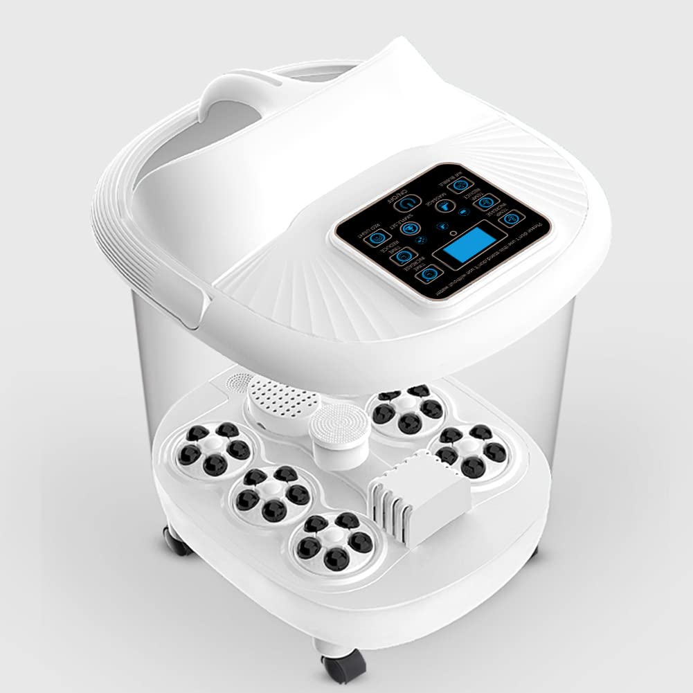 Buy Foot Spa Bath Massager with Heat, Bubbles, and Vibration, Digital