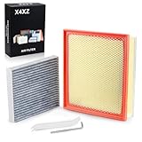 CA11895 CF10285 Engine & Cabin Air Filter Set for 2014-2021 Toyota Sequoia 5.7L, 2014-2021 Toyota