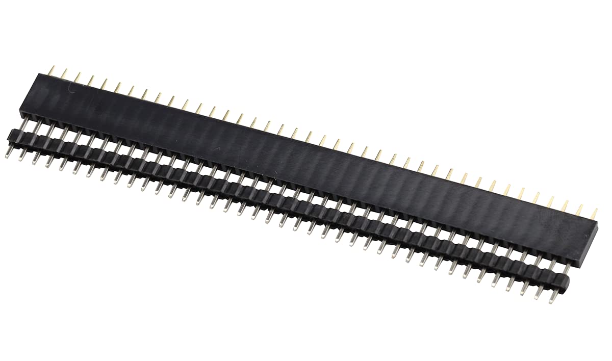 120 Pezzi Connettori PCB 2,54 Mm – 40 Pin Maschio E Femmina, Diritti, Per Saldatura E Prototipi - 3