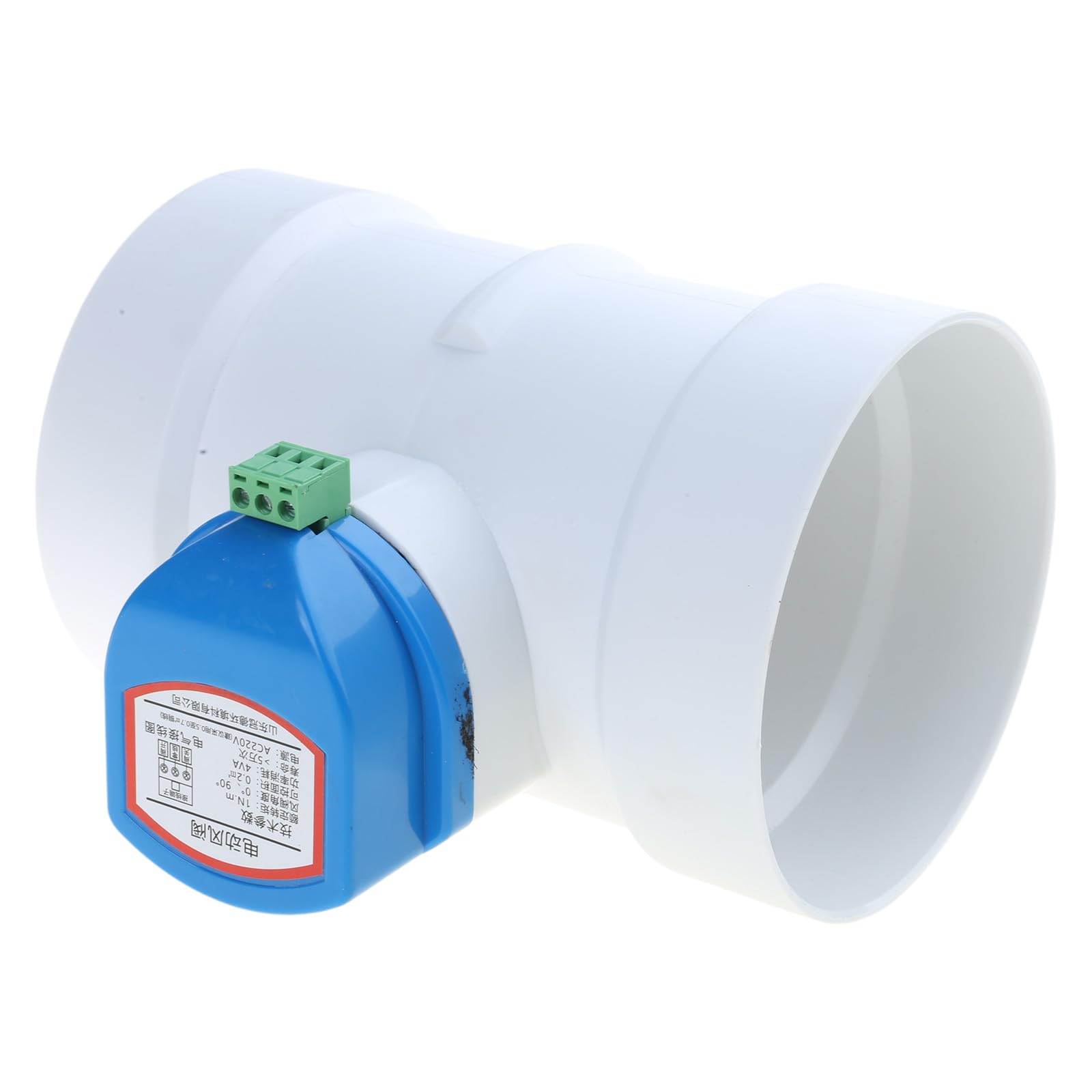 Portable Sturdy ABS Pipe Ventilation Control Valves Easy Installion and Disassemble 4MM Wall Household Accessory Wall Thickness Valves