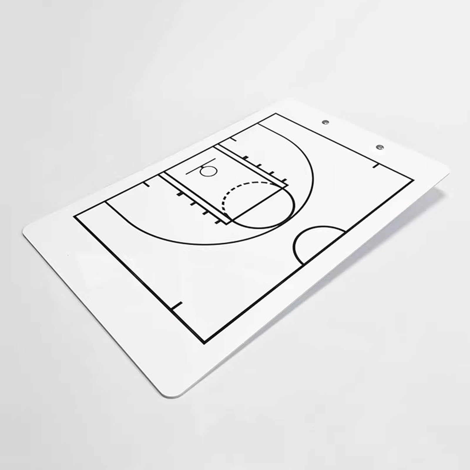 Taktikmappe Basketball Coaches Board, Taktikmappe Spiel- Und Trainingsausrüstung Trainingszubehör, mit Darstellung des Gesamten Spielfelds und Einer Spielfeldhälfte