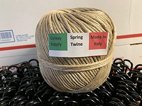 Upholstery Spring Twine Brown Color. Made in The Italy (5 Lbs.)
