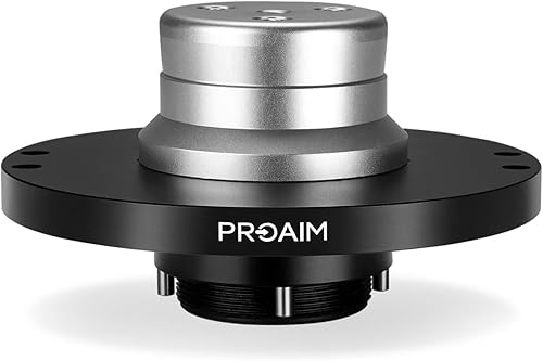 PROAIM Placa adaptadora Mitchell a Euro/Elemac. Aluminio resistente, montaje estable y fuerte para horca, bazooka, elevador de altura, etc.