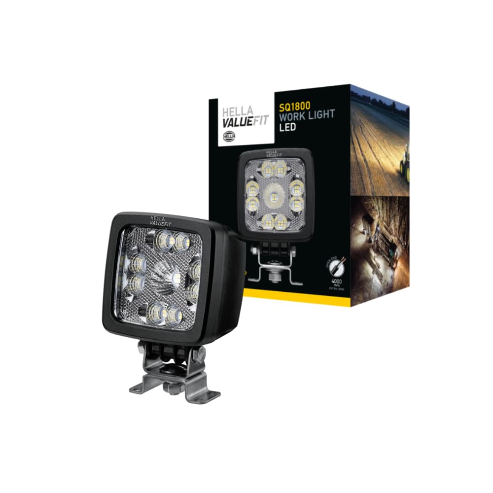 HELLA - LED Work Light - Valuefit SQ1800-12/24V - 1GA 357 116-011