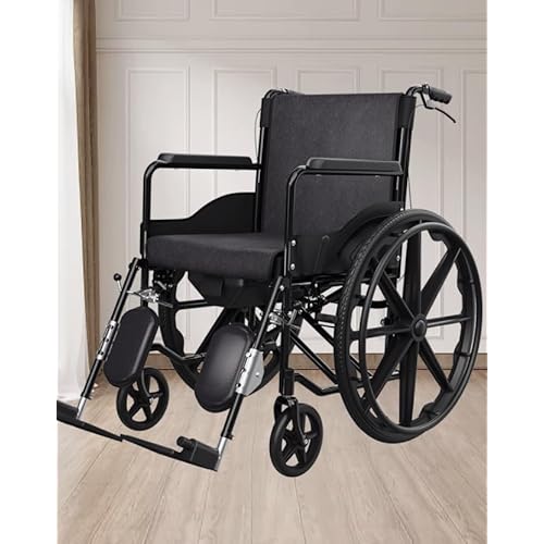 Wheelchair Al-Alloy Self-propelled Wheelchairs Manual Foldable Wheelchair with Handbrakes Wheel Chair Lightweight Transport Wheelchair