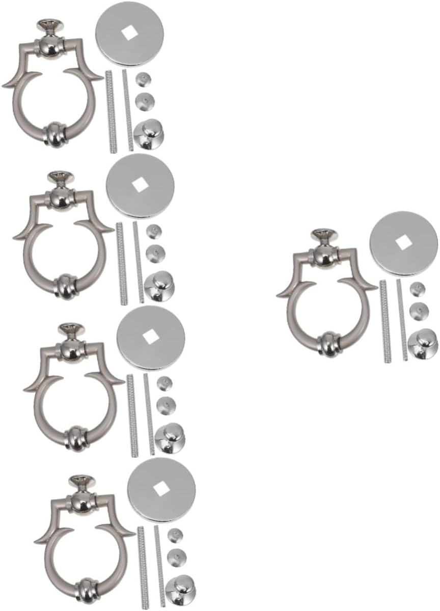 Tofficu 5pcs Elegant European Style Door Sturdy Easy Installation Versatile for Home and Commercial Use