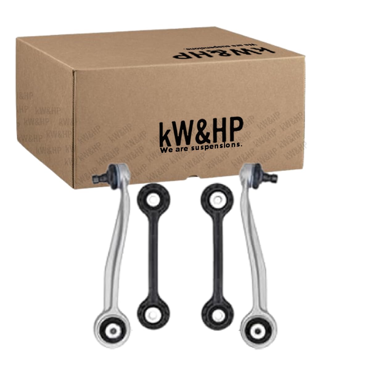 KIT 12PZ BRACCI BRACCETTI OSCILLANTI COMPLETO SOSPENSIONI ANTERIORI PER A4 A4 AVANT 8K B8 A5 8T 8F Q5 8R