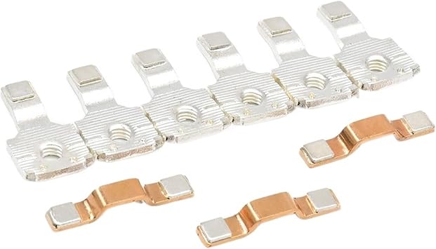 HEXEH contactor kit Main Contact Kit for SC-N1 SC-N2 Moving and Fixed Contacts SZ-MC/SC-N1 SZ-MC/SC-N2 Contactor Replacement Kit Spare Parts Color SC-N2 Grade B