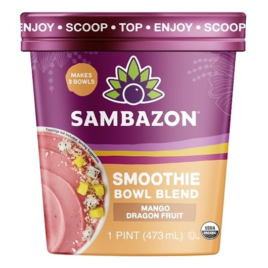 Smoothie Bowl Blend by Sambazon – 8 Fl Oz (Pack of 1)