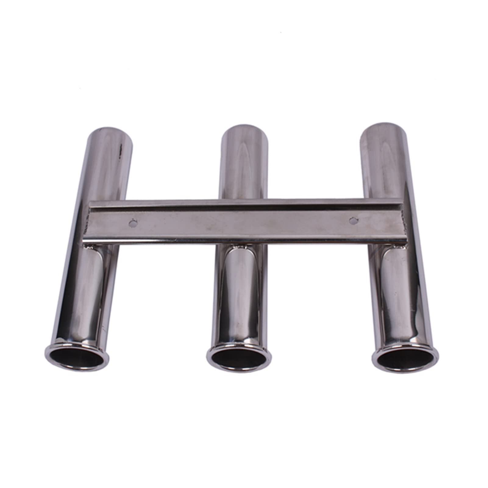 MENGKE Soportes de la caña de Pescar de Acero Inoxidable de 3 Orificios Barco Marino yate titulares de Rack 11.5 Pulgadas
