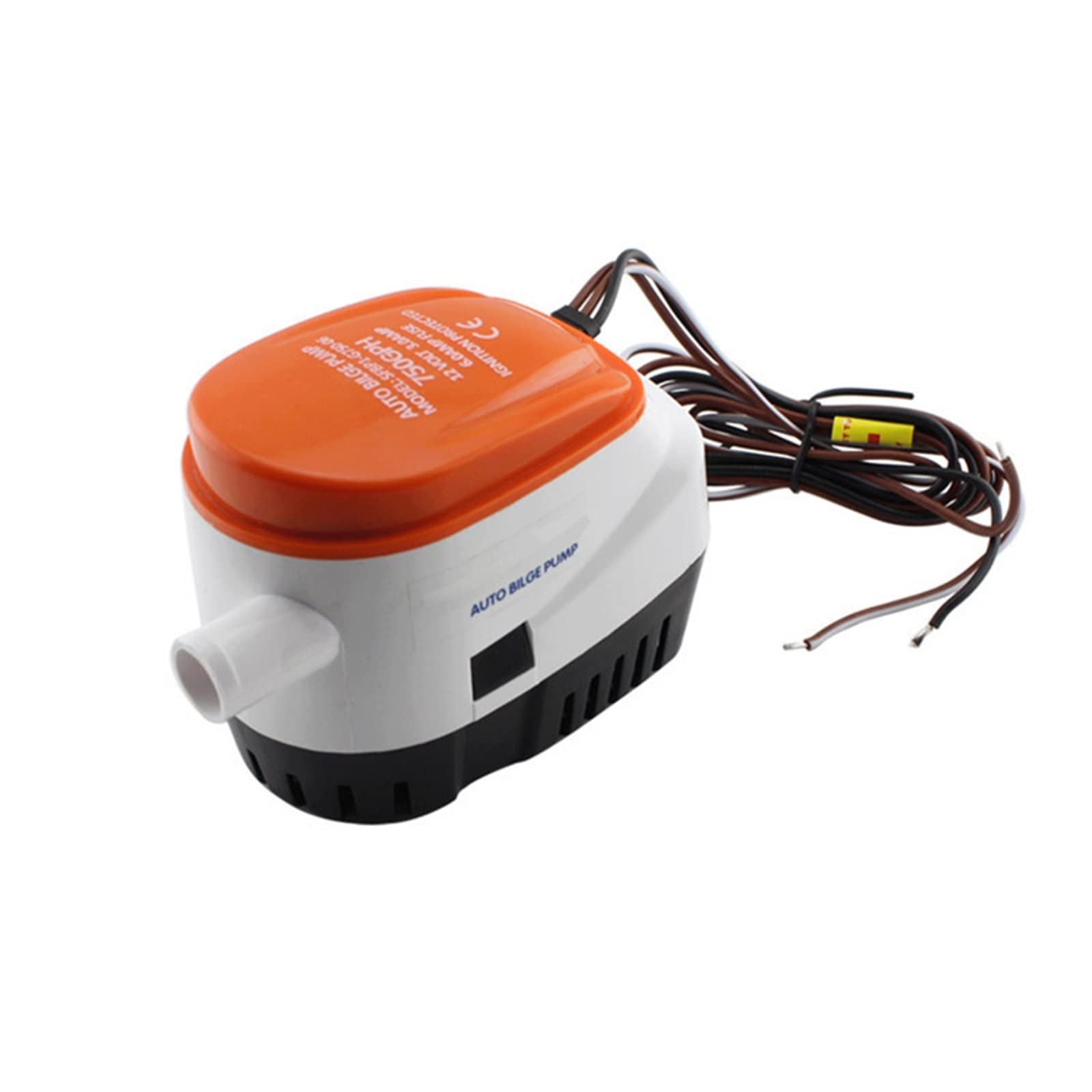 Bomba sumergible pequeña ajustable Bomba de achique automática 750 GPH, 12 V sumergible for embarcaciones marinas drenaje