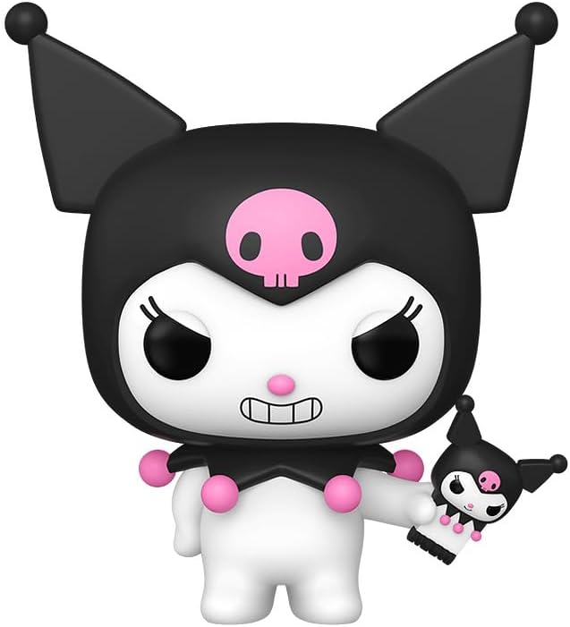 Hello Kitty - Kuromi with Phone Exclusive Vinyl Figure Collectibles Bundle with Compatible Funko Pop Box Protector - Image 3