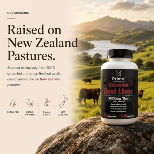Primal Being Grassfed Beef Liver Capsules