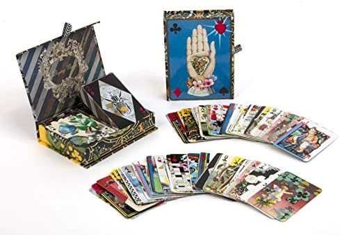 Christian Lacroix Maison De Jeu Playing Cards Set – Includes Two Decks of Cards in Sturdy Decorative Box – Each Card Has Unique Design - Makes a Great Gift