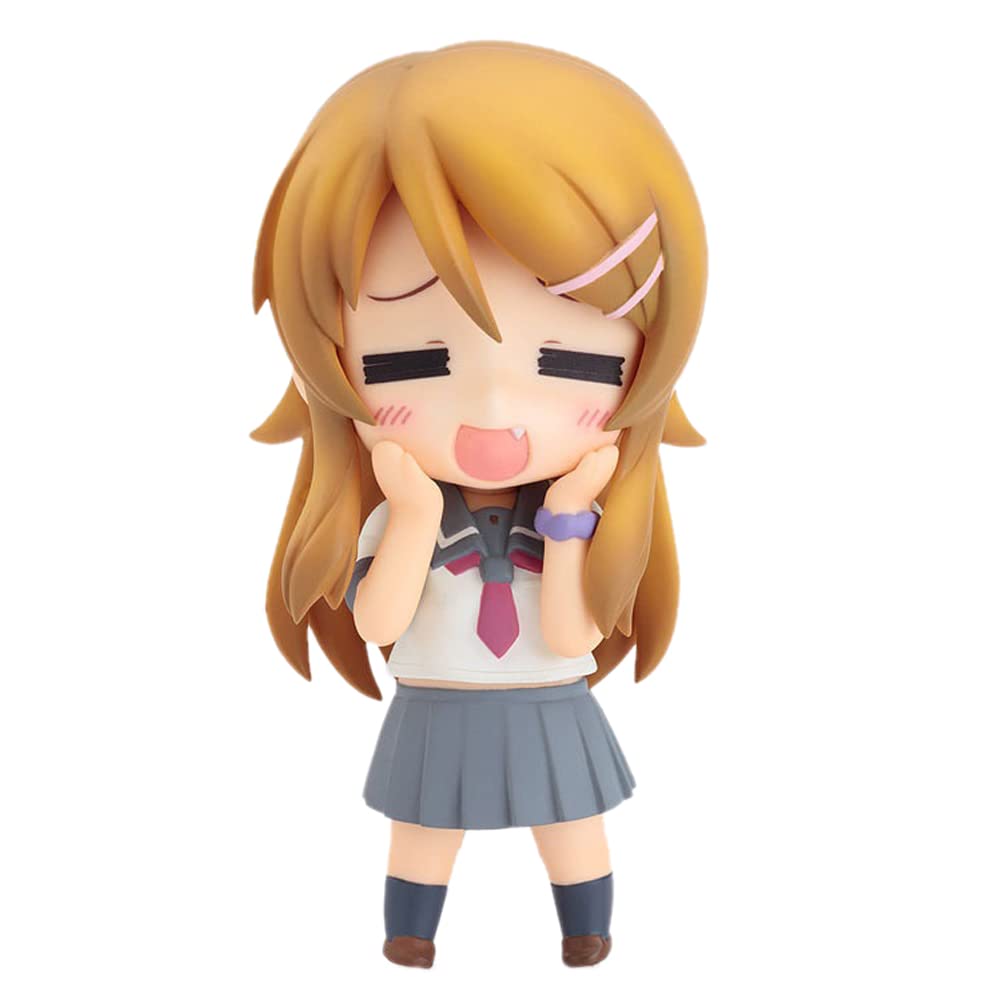 Lovely Q Version Model Oreimo: Kirino Kousaka PVC Figure (Q Version) Includes Three Expressions Exquisite Box 100% Can Change The face