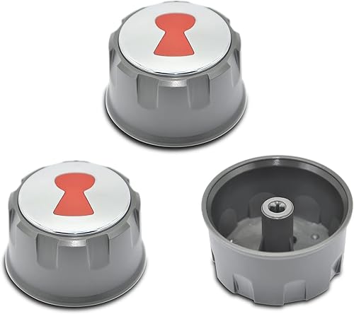 Perillas de control de parrilla 69893, pomos de control de gas de repuesto para Weber E-Spirit serie 310320330 con quemador de control montado en la