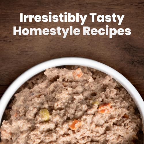Image of Blue Buffalo Homestyle Recipe Beef Senior Wet Dog Food, 12.5 oz, 12 ct