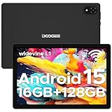 DOOGEE U10 Android 15 Tablet 10 Zoll 16GB RAM+128GB ROM (2TB TF) 5060mAh Kinder Tablet Android WiFi 6, WidevineL1, 8+5MP Dual Kamera, GMS, BT5.0, Type C Tablets PC [2025]