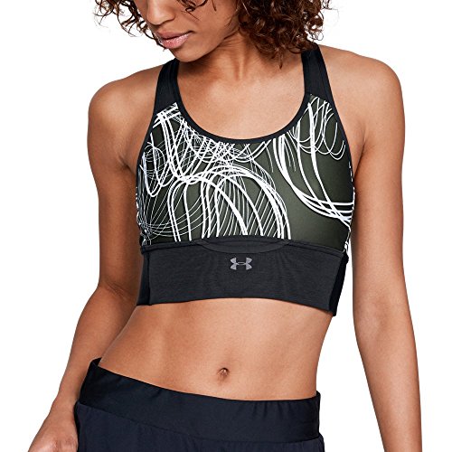 Under Armour Women`s Crossback Clutch Print Running Sports Bra
