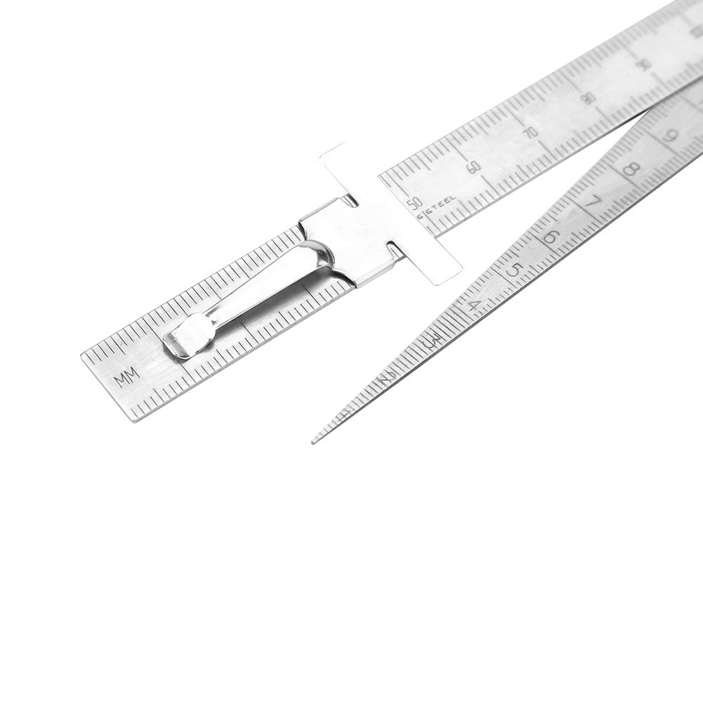 Feeler Gauge, Feeler Measuring Tool, Taper Feeler Gauge for Designers Measure Mechanics Engineers