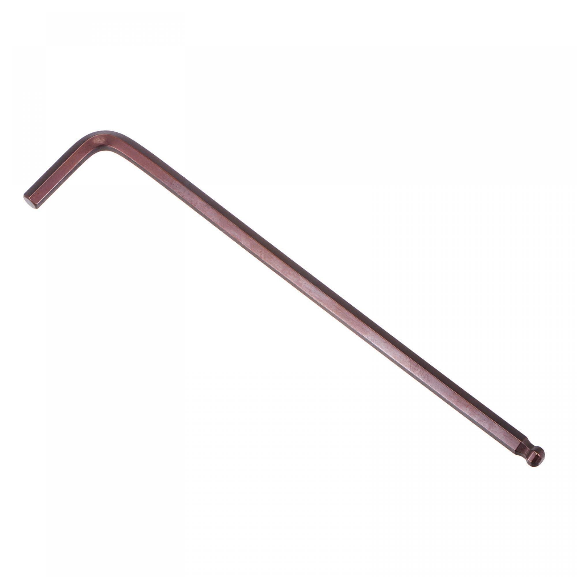TOP-VIGOR 1 x 6mm Ball End Hex Wrench L-Shaped Long Arm Hex Keys for Home DIY Professional Machine Repair