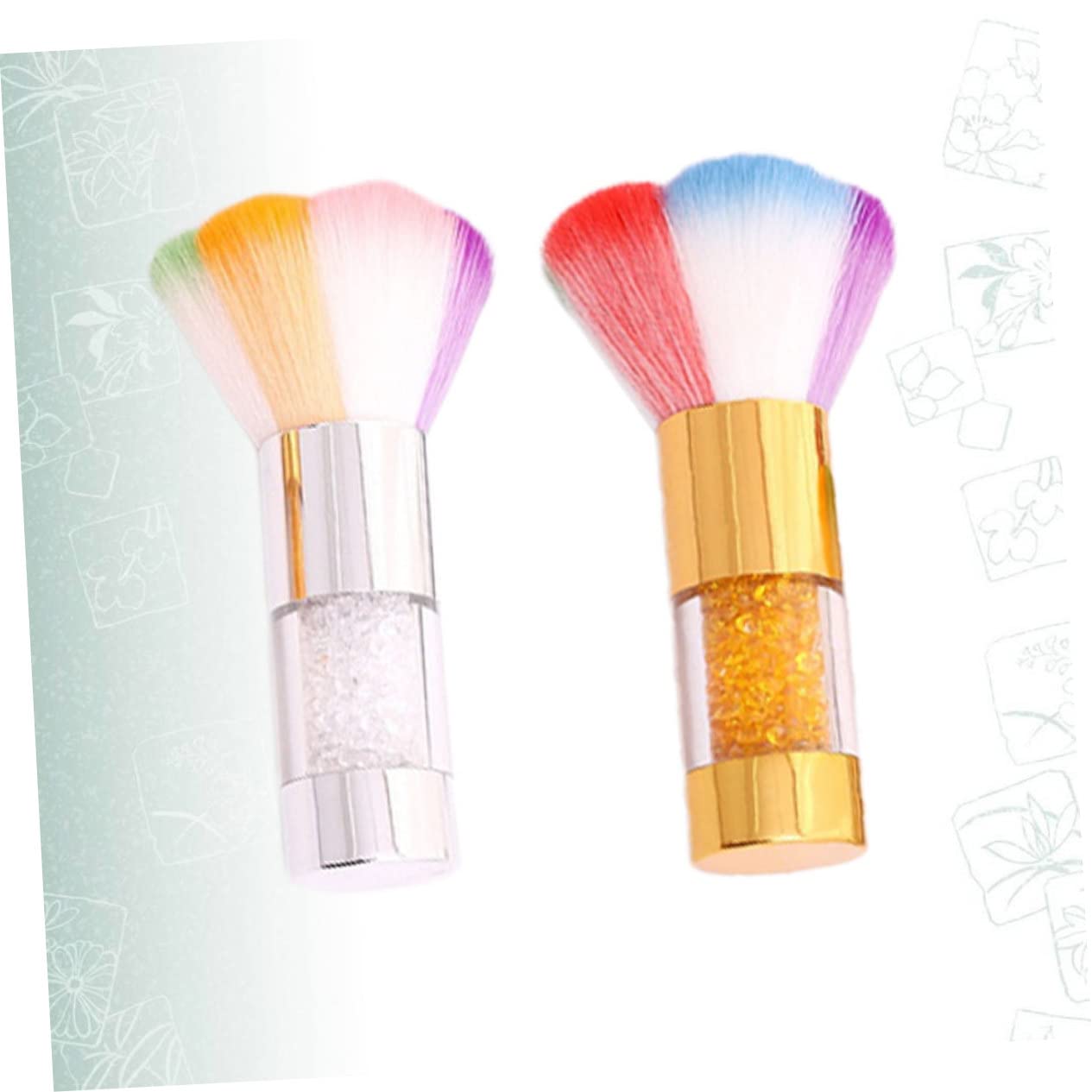 Mikinona Cute Makeup Brushes Double Sided Blush Brush Set Perfect for Daily Use