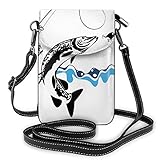 ☀ Passport purse bag dimension: Length 8.0in * Height 7.6in . Phone purse holder perfect size to fit most of the smart mobile phones with a big screen.