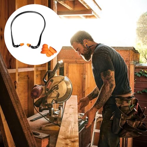 2 Stück Gehörschutz Schießsport,Hörschutz Die,Ear Protection,Multifunktional Bügelgehörschutz,Gehörschutzstöpsel,Mit 5 Paar Ersatzstöpsel,Ergonomischer Form Geeignet Für Männliche Weibliche Verwendung