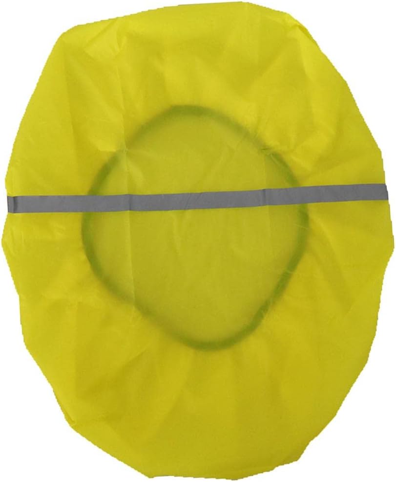 Outdoor Backpack Rain Cover 30-40L, Reflective Straps, Portable for Camping Hiking Traveling - Yellow, 30-40L