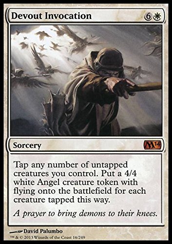 Magic The Gathering - Devout Invocation - Magic 2014