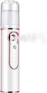 Mini Spa Face Steamer - Nano Ionic Facial Steamer, Portable Home Mini Facial Steamer, Warm Mist Humidifier Atomizer Sauna, Nano Facial Mister Atomization, Facial Steamer Pores Humidifier Mist Sprayer