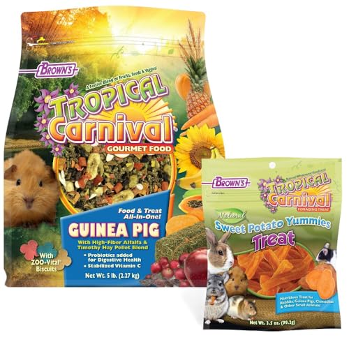 Brown's Tropical Carnival Bundle para Cobayos 5lb