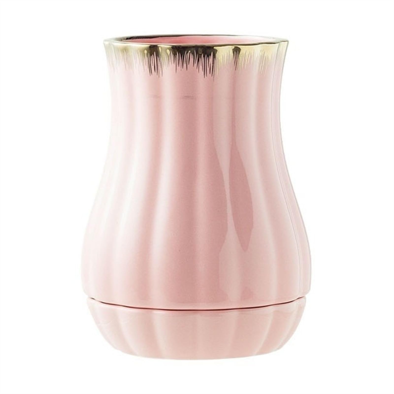 Xyiang Pink Utensil Caddy, Kitchen Utensil Holder, Ceramic Utensil Organizer For Countertop, Flatware And Utensil Storage Caddy With Drain, For Chopsticks, Knives, Forks, Spoons, Cooking(Pink)