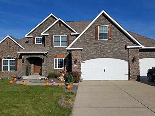 GenStone Faux Stacked Stone Flat Pillar Cap 13.5" x 13.5" x 1.75" in Stratford Color for Do It Yourself Friendly Home Improvement Projects3