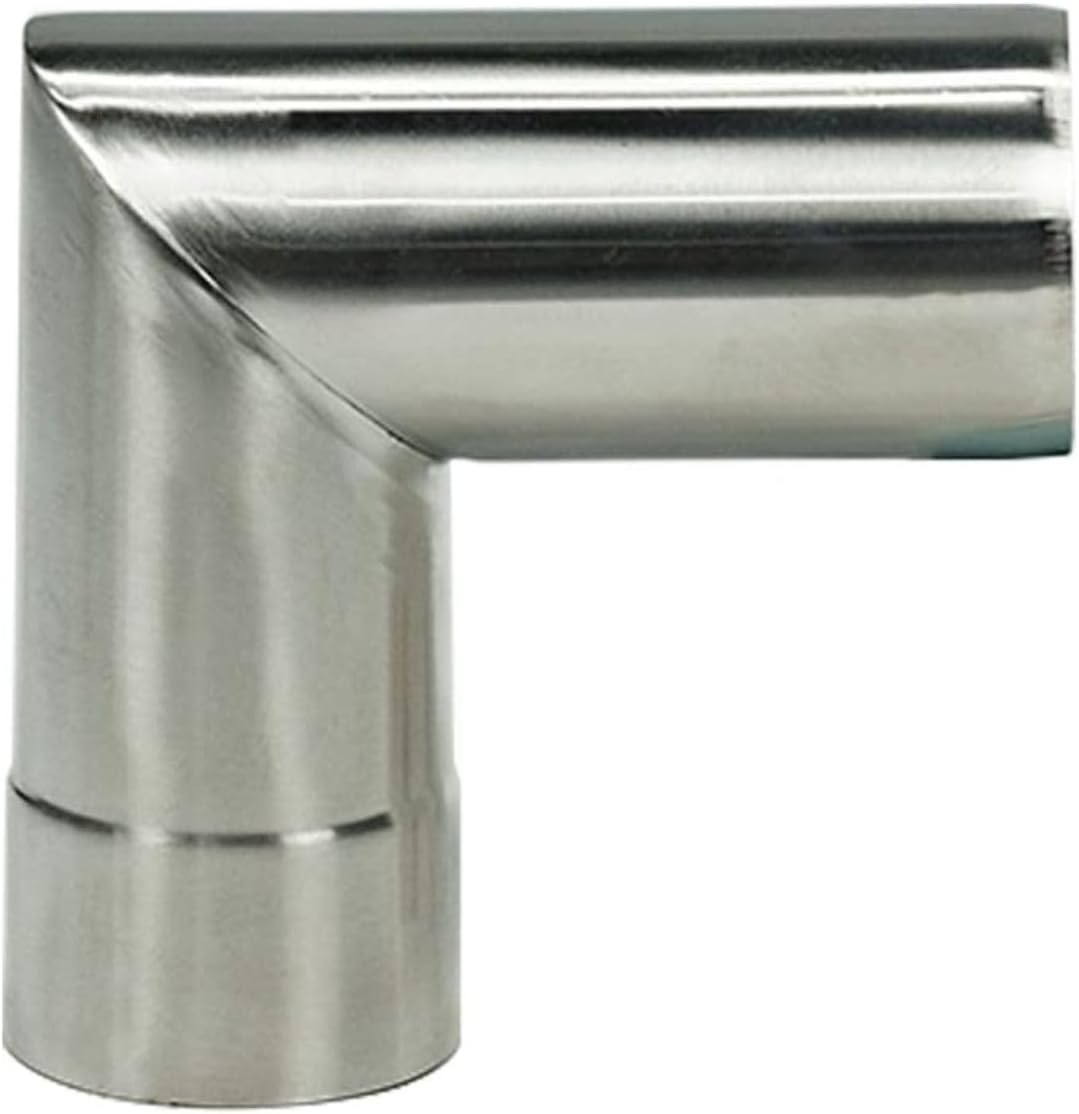 Stove Pipe Elbow 2.36in for Wood Stove 90 Degree Stainless Steel Wood Stove Pipe Chimney Exhaust Pipe Tent Stove Chimney for Outdoor Camping
