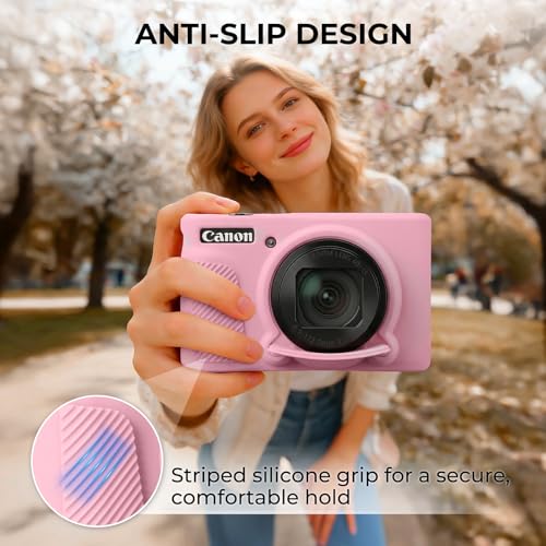 Funda de silicona para cámara Canon PowerShot SX740 / SX730 HS miniatura 3