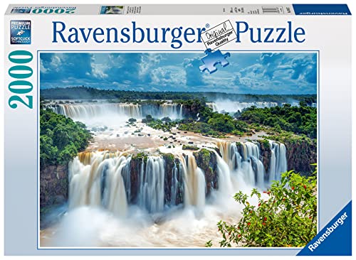 Ravensburger - Puzzle Brasil: Cataratas de Iguazú, Puzzle 2000 Piezas, Puzzles para Adultos y Niños, Puzzle 2000 Piezas Adultos, Pegamento Puzzle para Enmarcar Puzzles, Rompecabezas Adultos 98x75cm