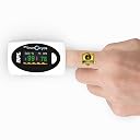 BPL Medical Technologies Smart Oxy 04 Tip Pulse Oximeter |High Accuracy|SPO2|Perfusion Index|OLED Display|Heart Rate - White gallery image