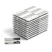 50 Pack - Magnetic Name Badge Tag Fastener Backing with Adhesive