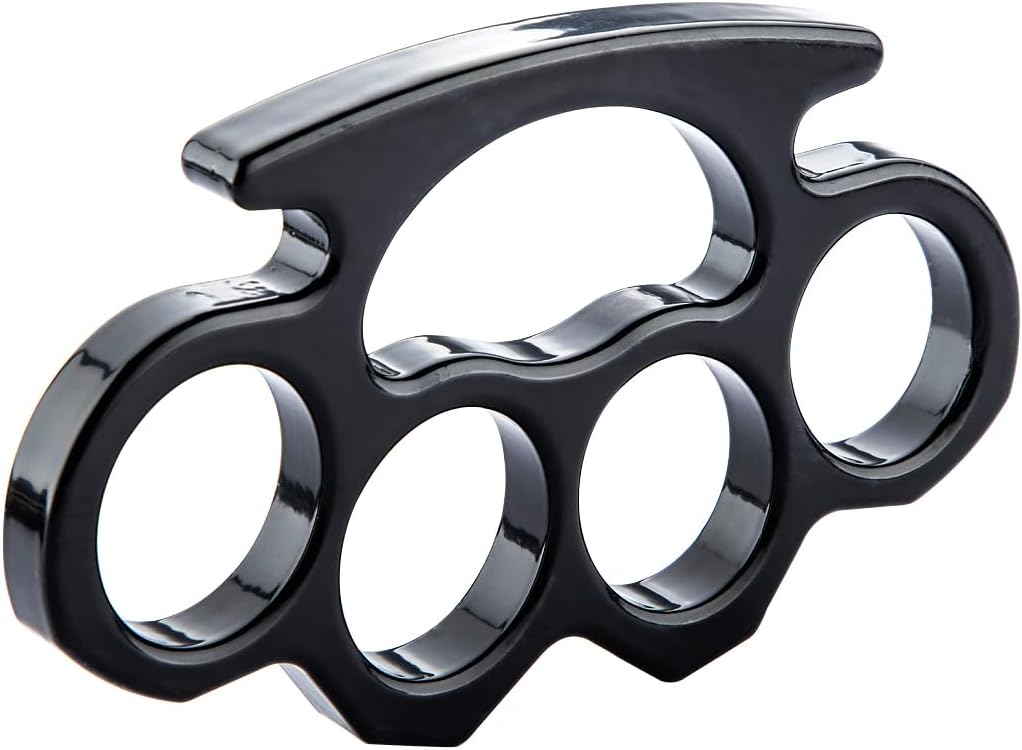 Generic Black Knuckle Duster Self Boost Vinyl Sticker