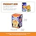 MINISO Disney Winnie The Pooh Pumpkin Night Pocket Monster Blind Box Figurine - Surprise Collectible Vinyl Figures, Cute Autumn Halloween Collectible for Home Decor, Gifts, Display (Single Box)