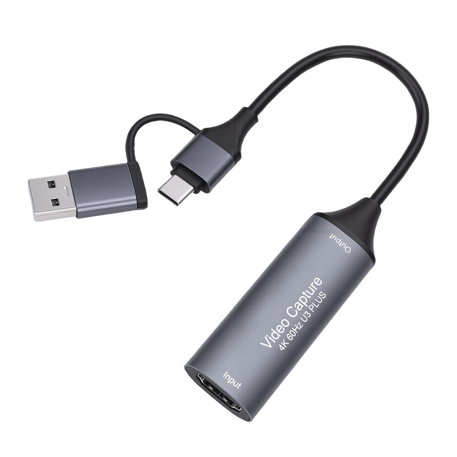 4K HDMI Video Capture Card, USB 3.0 to USB C & A Low Latency Audio Video Capture Device for Streaming Gaming Recording, Compatible with Wins OS X Android-image-17