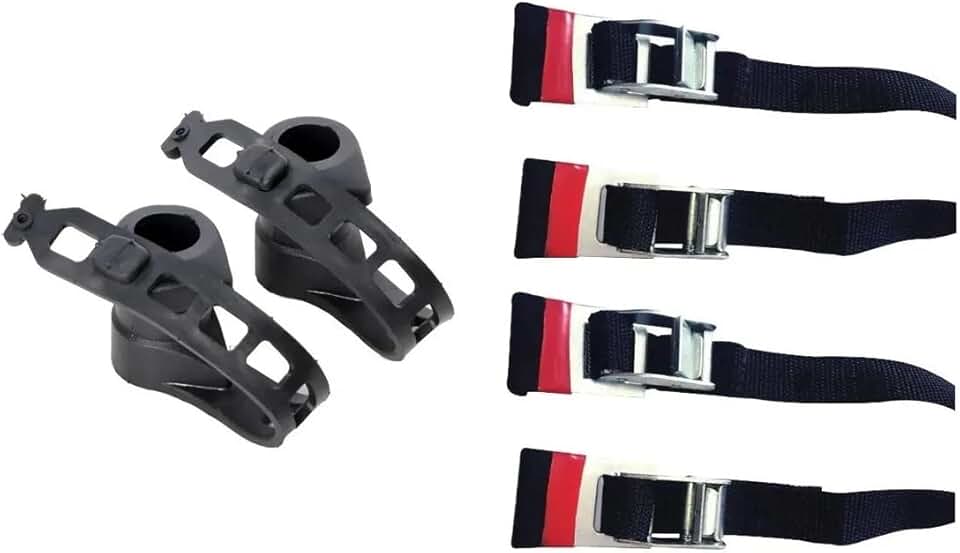 Kit Jogo De Tiras Mais 1 Par De Abraçadeira Para Transbike Altmayer