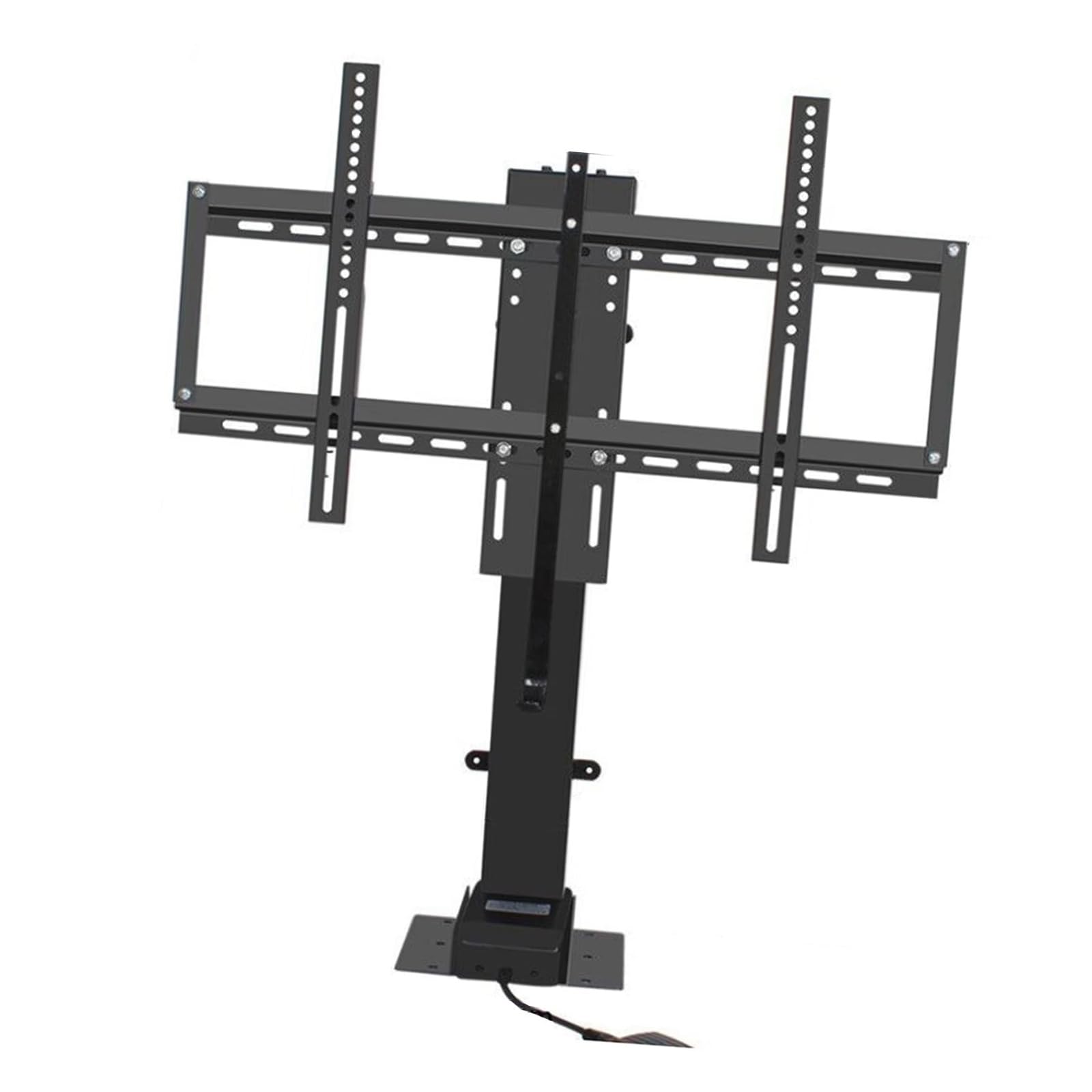CGCSYZ Motorized TV Ceiling Mount - Motorised TV Bracket For 26-43 Inch TVs, 4 Position Memory Function Settings, TV Lift Mechanism With Remote Control And Switch Control